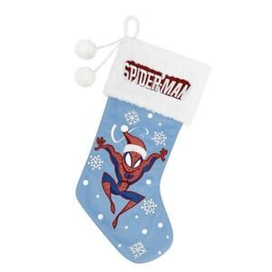 NWT St. Nicholas Square Marvel Spider-Man embroidered Patch Appliqué Stocking